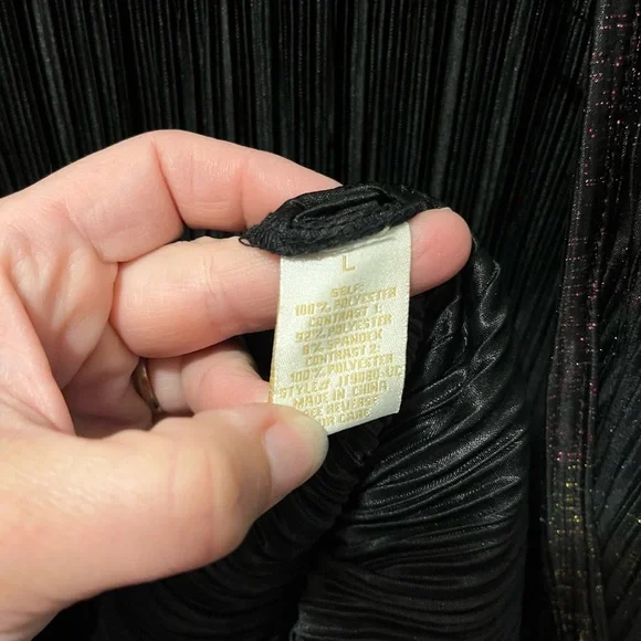 Flying tomato Vici Collection Rainbow Metallic  Bodysuit sz Large - Picture 6 of 12